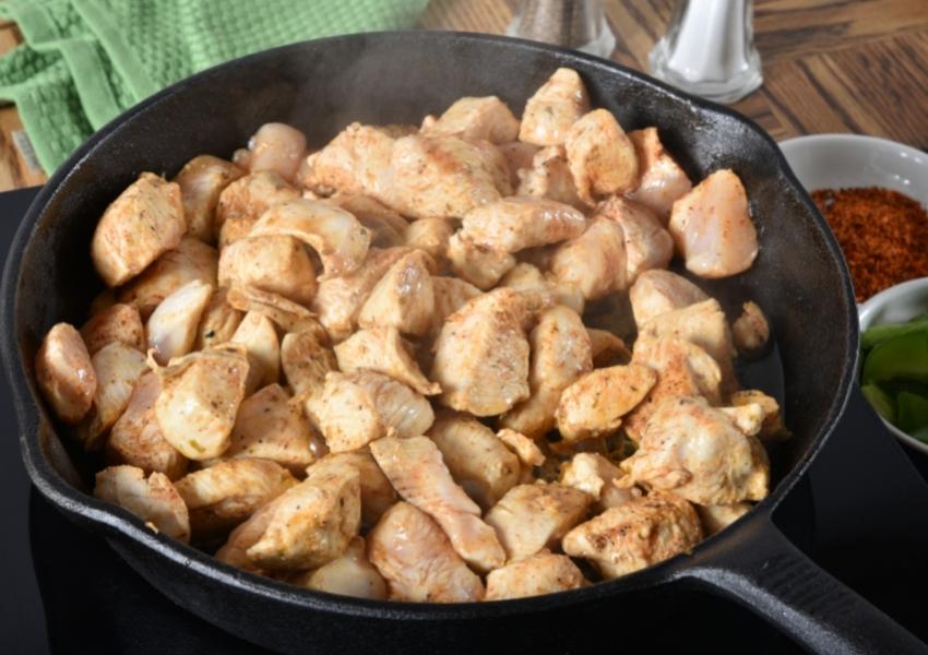 how long to cook chicken in frying pan